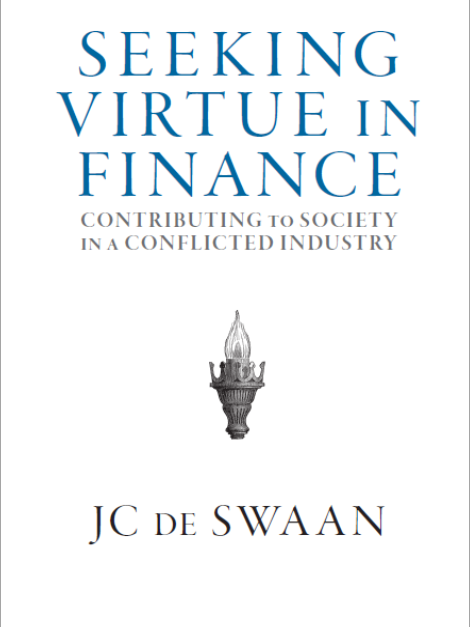 Book Cover Seeking Virtue in Finance