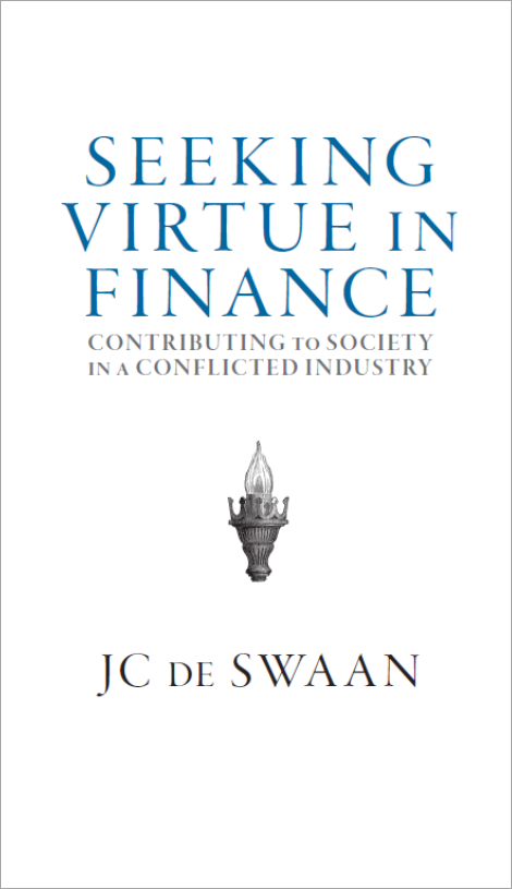Book Cover Seeking Virtue in Finance